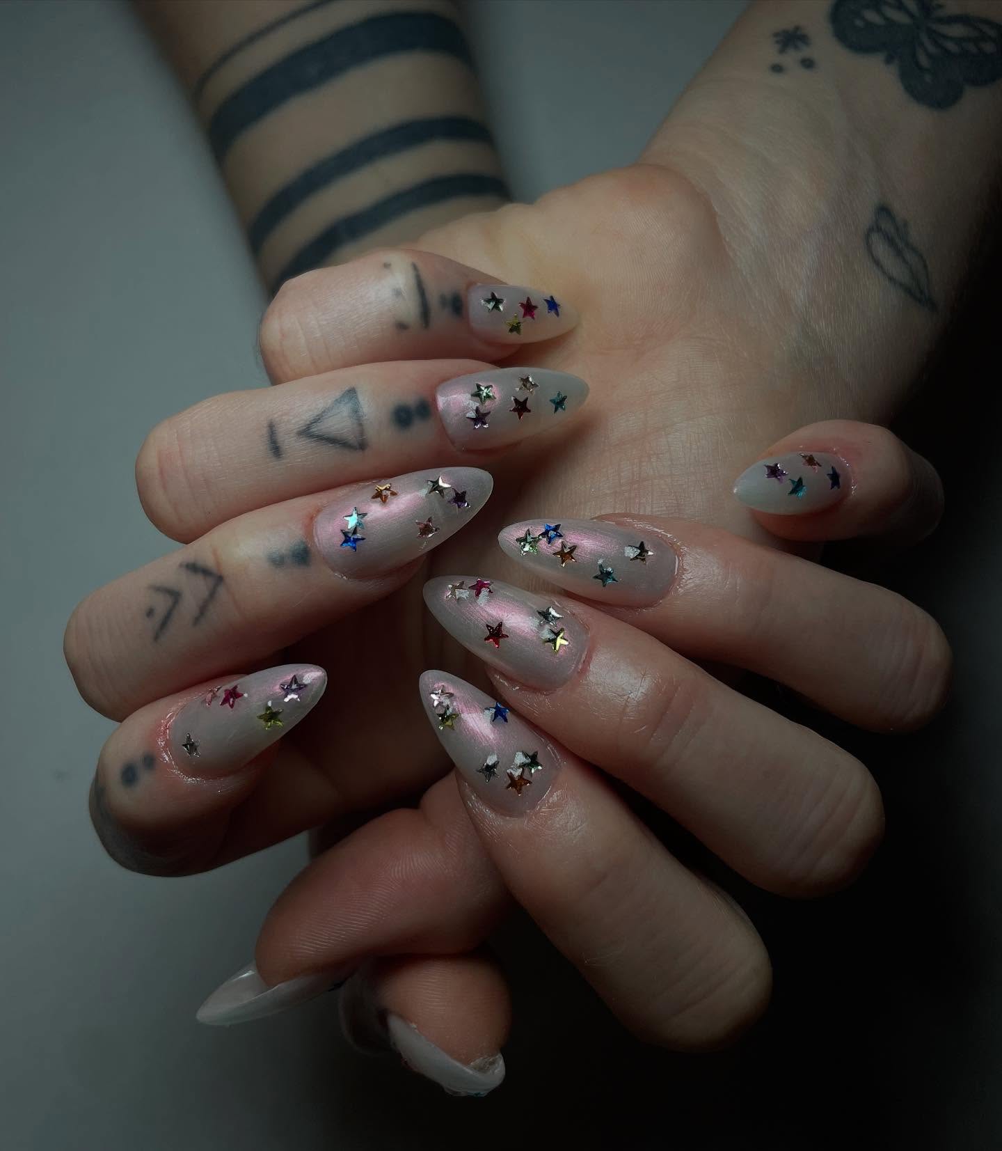 Level 1 basic design nails 6