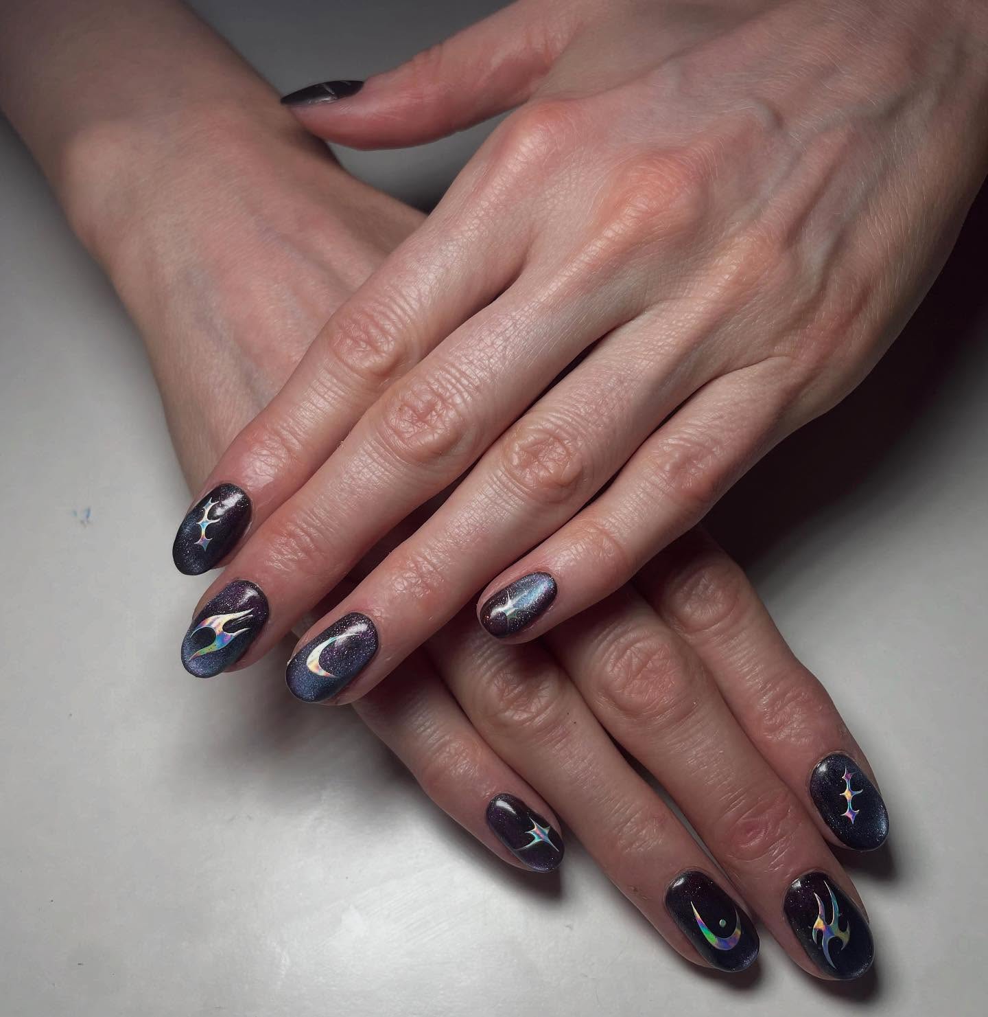 Level 1 basic design nails 9