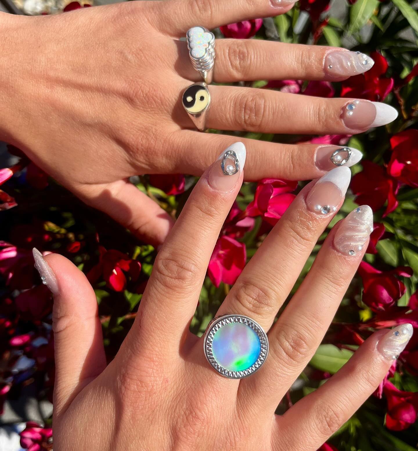 Level 2 medium design nails 20