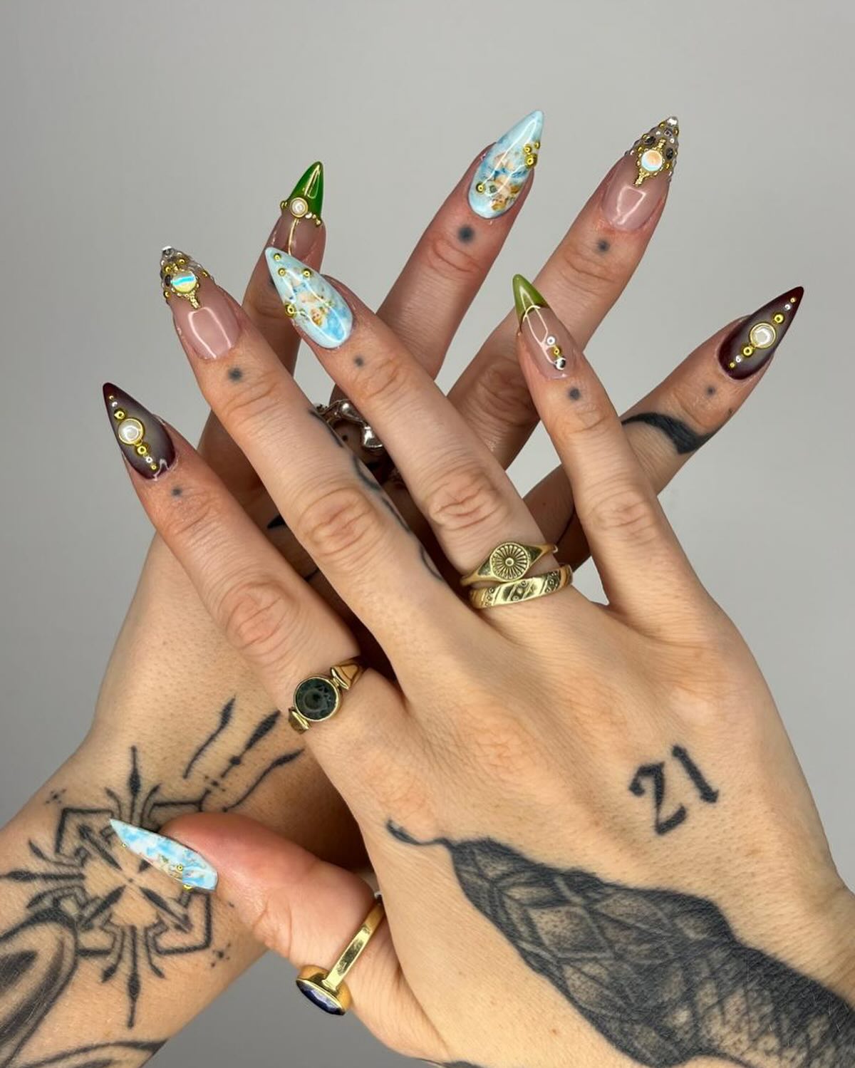 Level 3 advanced design nails 14